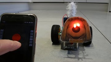 Bitty Controller with the GiggleBot RoboDog!