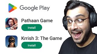 I PLAYED THE WORST BOLLYWOOD GAMES ON PLAYSTORE