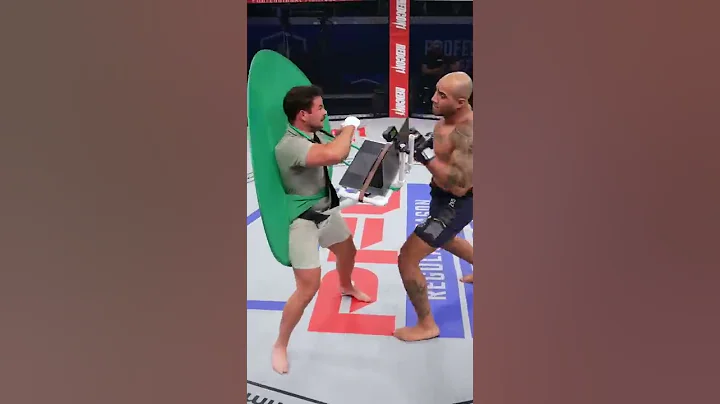 Worlds first virtual fight perspective #pflmma