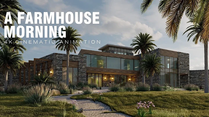 Explore This Serene Farmhouse in 4k Cinematic Animation! | LUMION