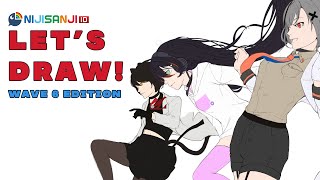 【#PANTHERPAINTS】 LET'S DRAW WAVE 6!【 NIJISANJI ID | Hyona Elatiora】
