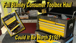 Wild Tool Box Haul  Little Stanley Box Holds Big Money Surprise