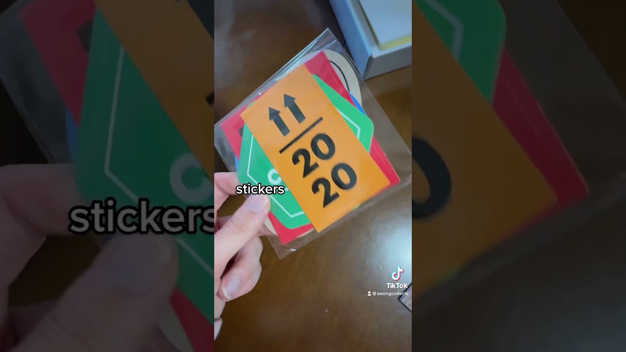 unboxing a.c.e’s first fankit 4 years later 😭 