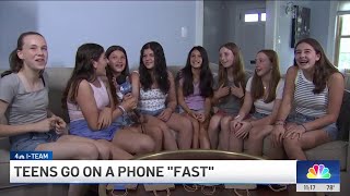 'Generation Text': Teens go on a phone 'fast' for a week | NBC New York