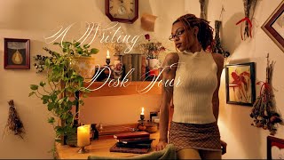 every girl needs a beautiful desk to write at - a writing desk tour