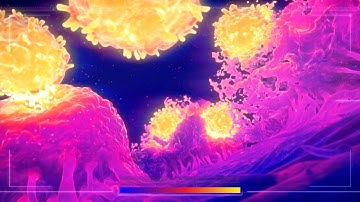 Cytotoxic T cells targeting tumor cells | immunotherapy animation | tumor cell death