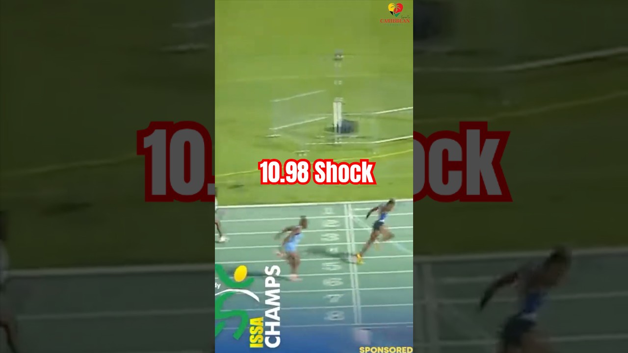 10.98! Shanoya Douglas Just Put Jamaica On Record Watch at 2026 ISSA Champs 100m Gold