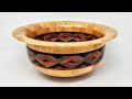 Woodturning the Two Sided Diamond Bowl