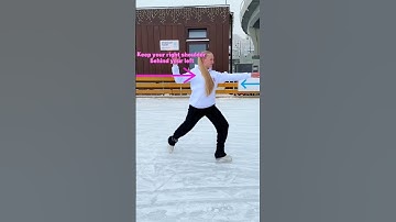 Can’t Land Your Flip Jump? Try THIS! ⛸️🔥 #skatinguniversity #figureskating #flipjump #rollerskating