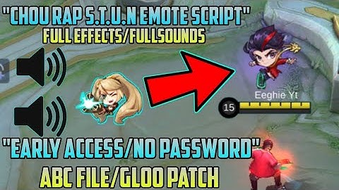 CHOU S.T.U.N EMOTE SCRIPT