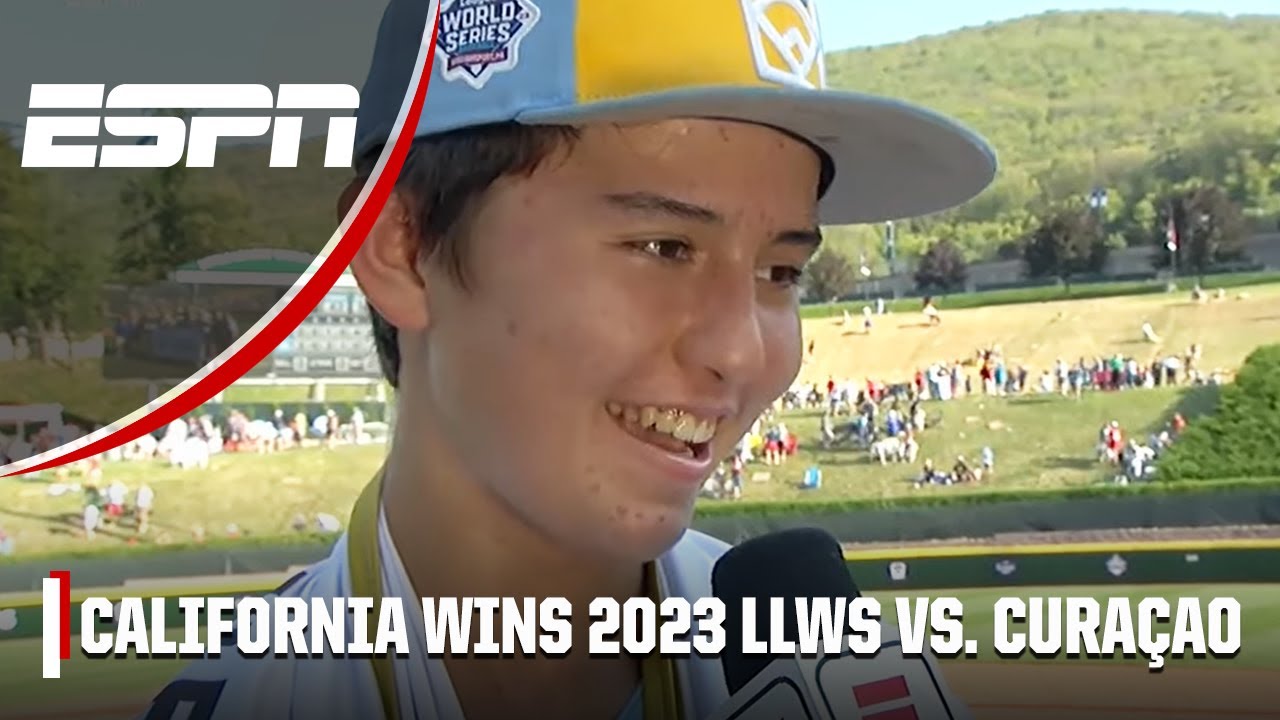 MISSIONS OVER Californias Danny Boehle, Louis Lappe react to winning 2023 LLWS