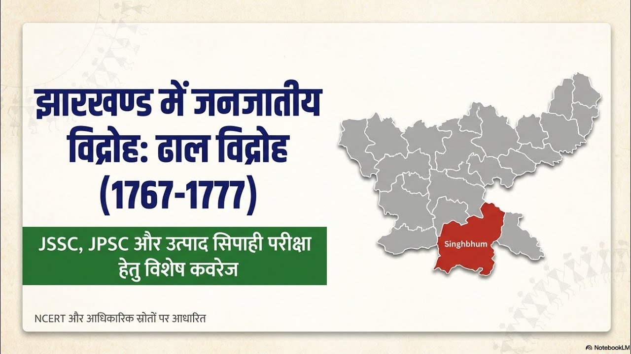 Jharkhand ka Dhal vidroh। झारखंड का ढाल विद्रोह @