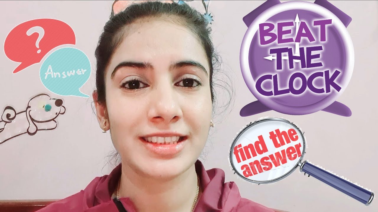 Beat the clock Challenge YouTube