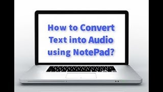 How to Convert Text into Audio Using Notepad | Text to Speech | Simple Step on your Computer screenshot 5