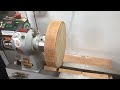 Woodturning  the bluelight bowl