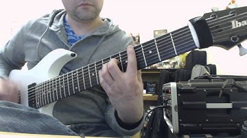 Ibanez RG8 Playthrough new demo