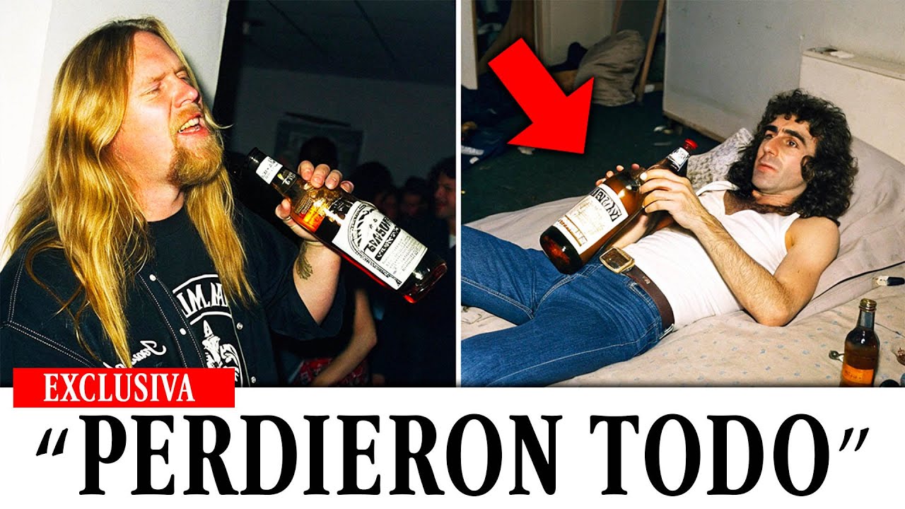 Estrellas del Heavy Metal que MURI3R0N por el Alcohol