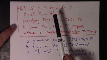 Linear Algebra: restriction and linear extension, 3-7-18, part 3