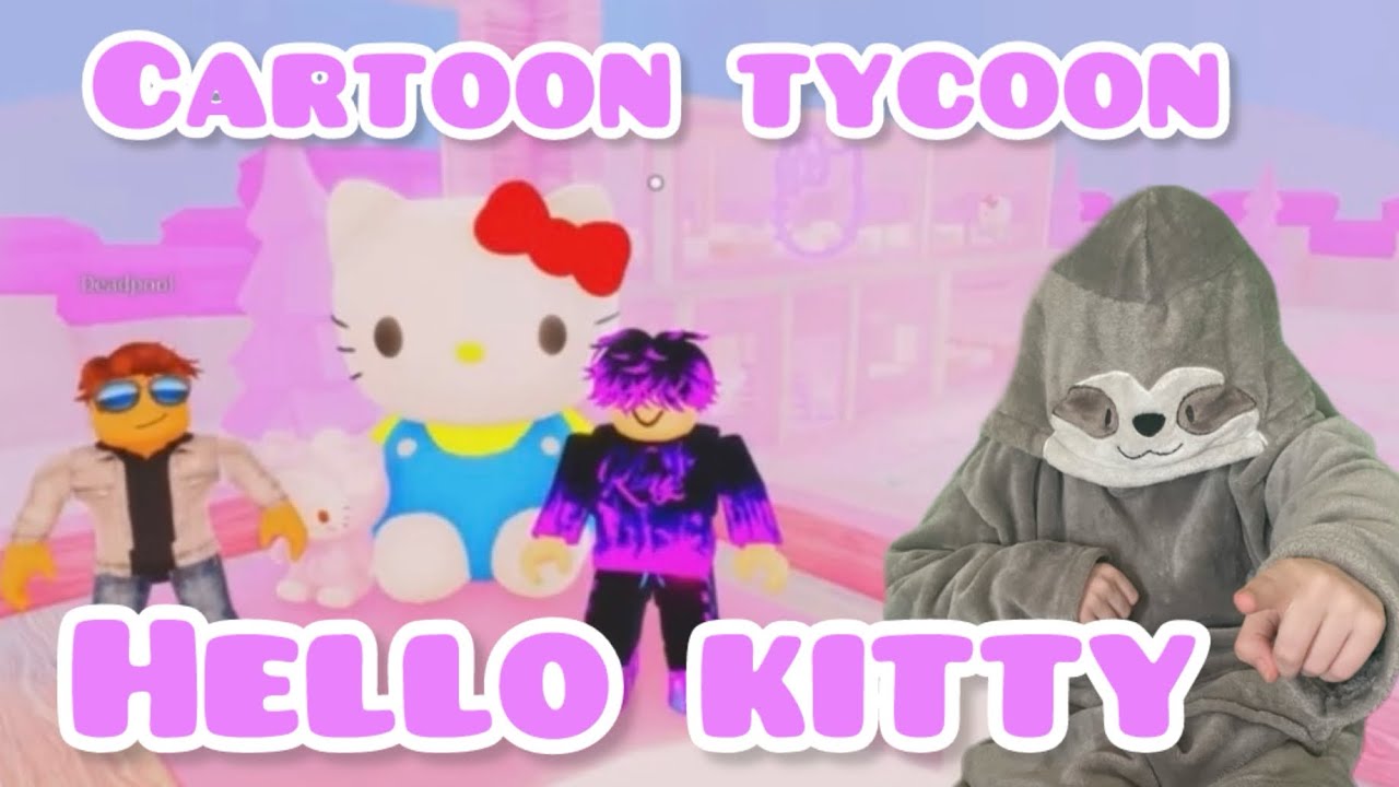 I Built HELLO KITTY’S Café!