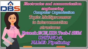 DBS -MULTI PROCESSOR TO INTERCONNECTION STRUCTURES,IIIB.TECH-I SEM,UNIT-V,PIPELINING.