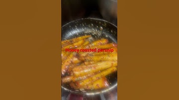 Honey roasted parsnip