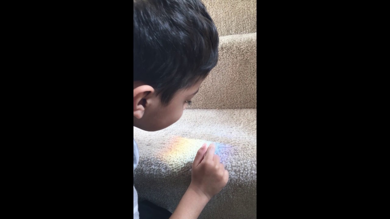 Learning  Rainbow Colors with a 3 Year old | First Video