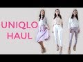 UNIQLO HAUL SPRING SUMMER CLOTHING BASICS & STAPLES (Part 2)