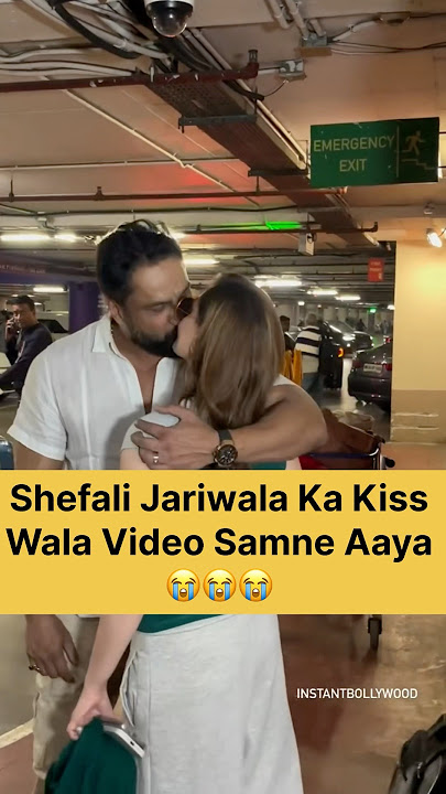 Shefali jariwala ka kiss💋wala video samne aaya😱😱 #shefalijariwala #hindustanibhau #kiss