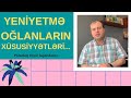 Yeniyetmə oğlanların xüsusiyyətləri - Uşaq psixologiyası.