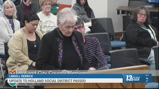 Holland approves expanded social district to include new ice park
Holland approves expanded social district to include new ice park Holland approves expanded social district to include new ice park