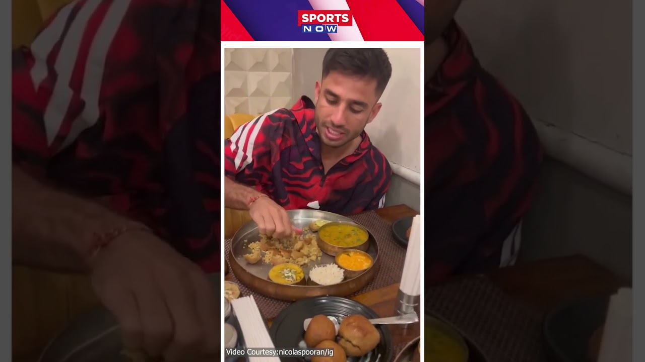 Ravi Bishnoi invited Nicholas Pooran for a Rajasthani Dal Baati in Jaipur 