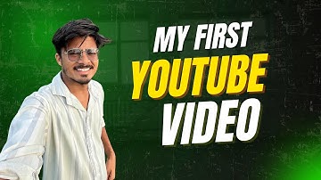 My First YouTube Video | A New Beginning 🎬