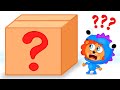 Lion Family | What&#39;s in the Mystery Box | Cartoon for Kids