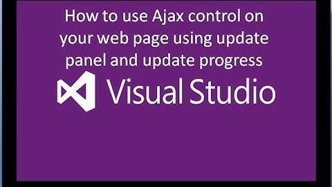 How to use ASP.Net Ajax control using progress and panel control....