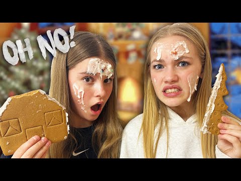 GINGERBREAD BAKING DISASTER | VLOGMAS