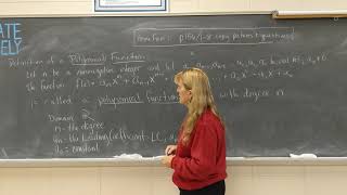 Intro to Polynomial Functions Part 1