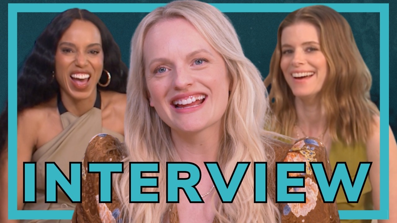 Elisabeth Moss shocked by chilling question during interview | Kerry Washington roasts Joel Kinnaman