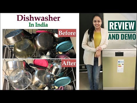 Dishwasher Review And Demo in Hindi | Dishwasher In India | Siemens Dishwasher Complete Review