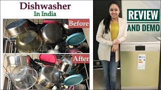 Dishwasher Review And Demo in Hindi | Dishwasher In India | Siemens Dishwasher Complete Review India