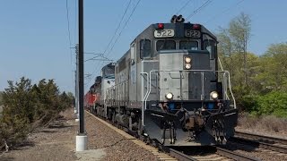 Amtrak Ballast Train, 5-18-17