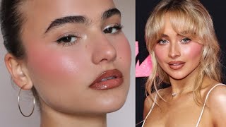 glowy, doll skin | in-depth sabrina carpenter makeup recreation 🎀🫧🦢