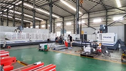 Baisheng Laser - With a beautiful girl to visit our laser cutting machine beam workshop.