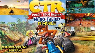 Crash Team Racing Nitro-Fueled in Mobile | Egg NS Emulator Snapdragon 860+ Adreno 640 8GB Ram screenshot 3
