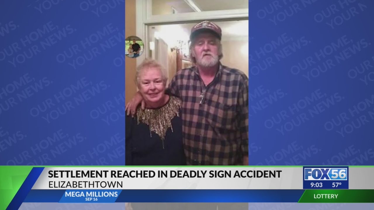 Settlement reached after sign falls in 2023 fatal accident at Elizabethtown Denny's