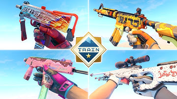 Train 2025 Collection - All Skins Showcase | CS2 Spring Forward Update | All animations + new skins
