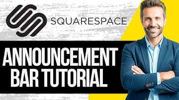 How to Add an Announcement Bar in Squarespace | Tutorial 2025