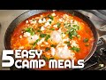 5 MORE EASY CAMPING MEALS | Camping Food and Camp Cooking for Beginners | Camping Food Ideas