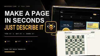 From one sentence to a shareable web page | BeeSpoke Labs tour screenshot 4