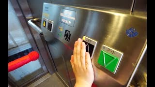 Sweden, Stockholm, Huddinge Train Station, Smw Elevator - Going Up