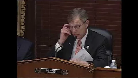 Chairman Babin's Q&A #2 on "An Overview of the NAS...